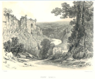 An 18th century artist’s impression of New Wier