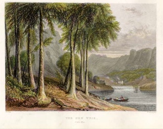 An 18th century artist’s impression of New Wier